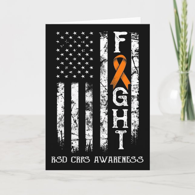 RSD Crps Warrior US Flagga Kort (Framsida)