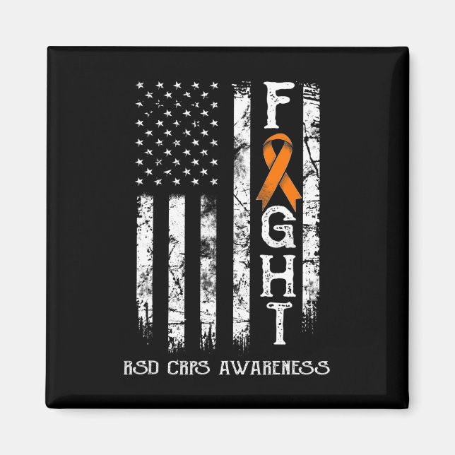 RSD Crps Warrior US Flagga Magnet (Framsidan)