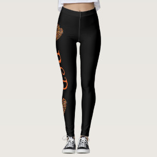 RSD-hjärtadamasker Leggings