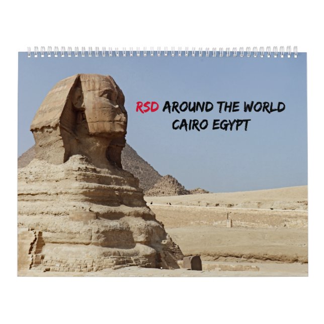 RSD runt världen | Kairo Egypten Kalender (Omslag)