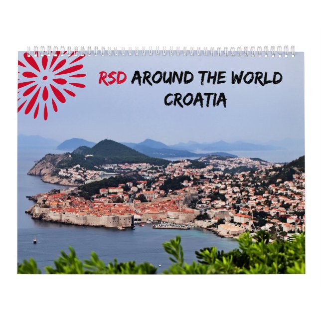 RSD runt världen | Kroatien Kalender (Omslag)