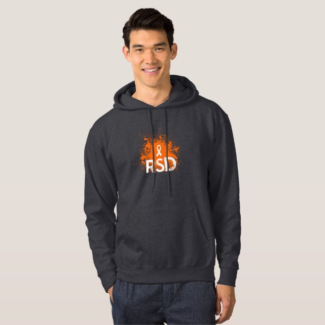 RSD-sprutmålningsfärgband Hoodie (Hel framsida)