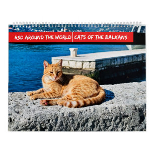 RSD-Värld runt Katter på Balkan Kalender