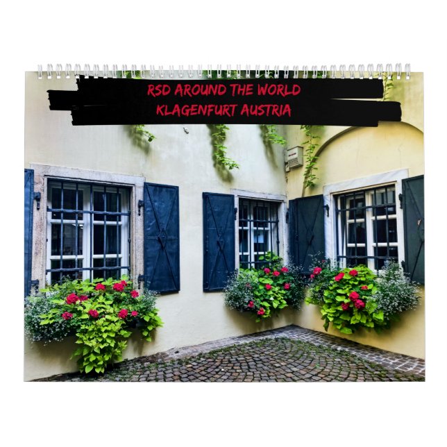 RSD-Värld runt | Klagenkurt Österrike Kalender (Omslag)