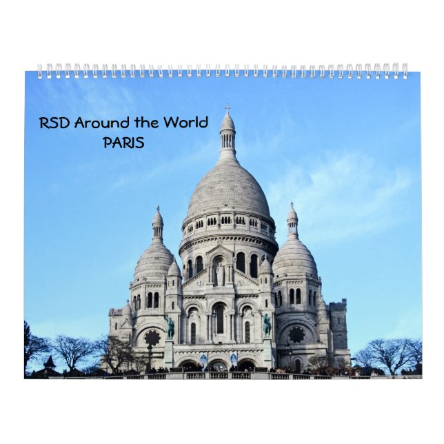 RSD Värld runt Paris Calendar Kalender (Omslag)