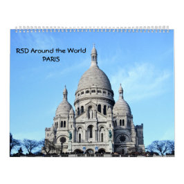 RSD Värld runt Paris Calendar Kalender