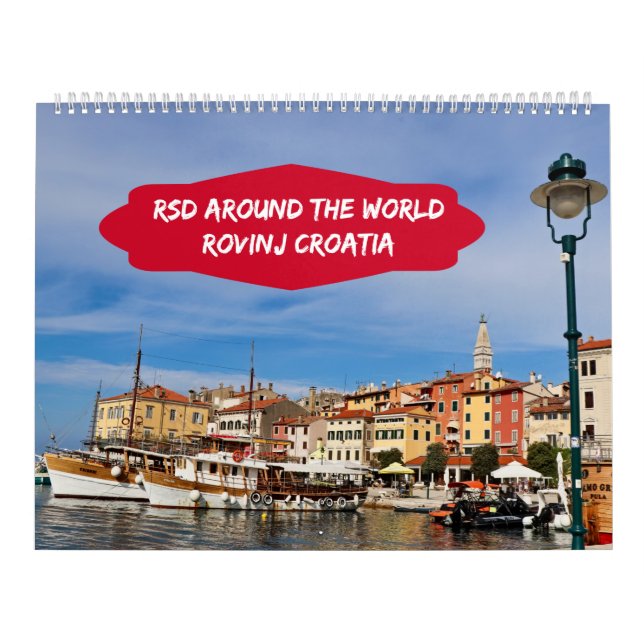 RSD-Värld runt | Rovinj Kroatien Kalender (Omslag)