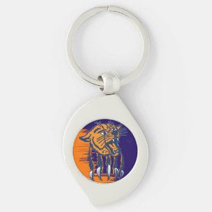 RSD WILDCATS KLO RIP MAGNET SWIRL SILVERFÄRGAD NYCKELRING