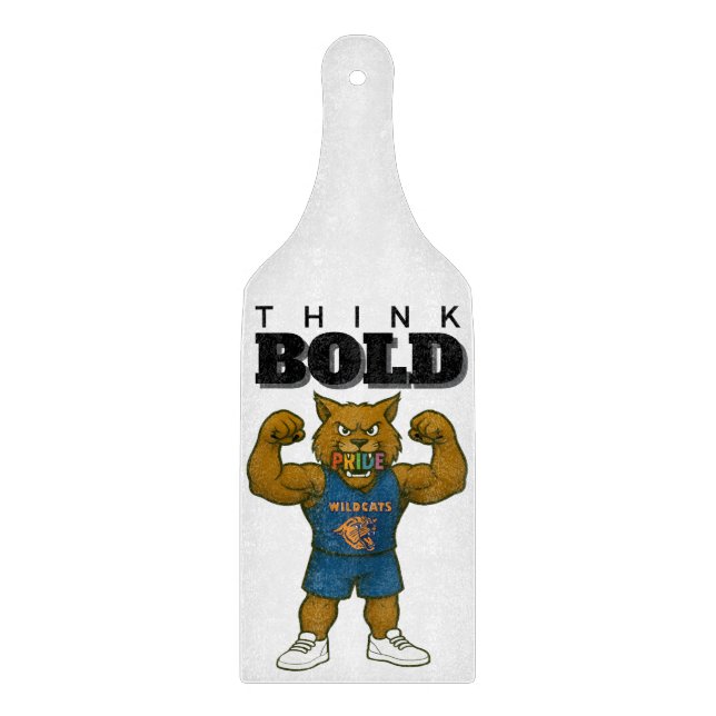 RSD WILDCATS SPORTS CUTTING BOARD TÄNKA BOLD (Framsidan)