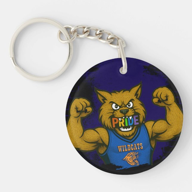 RSD WILDCATS SPORTS-PRIDET KEYCHAIN (Framsidan)