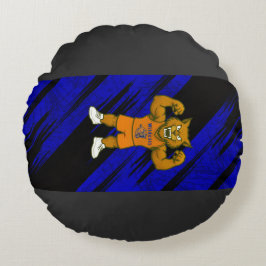 RSD WILDCATS STARNG SPORTS ROUND PILLOW RUND KUDDE