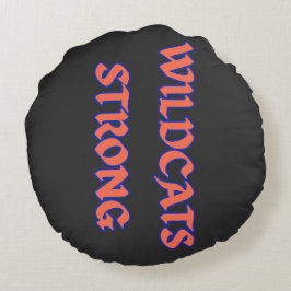 RSD WILDCATS STARNG SPORTS ROUND PILLOW RUND KUDDE