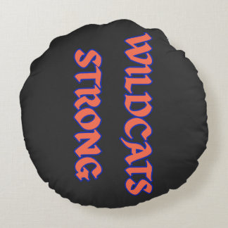 RSD WILDCATS STARNG SPORTS ROUND PILLOW RUND KUDDE
