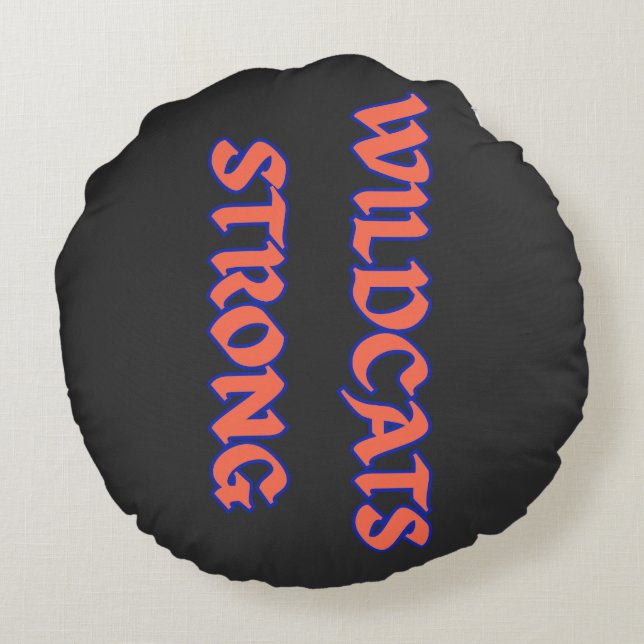RSD WILDCATS STARNG SPORTS ROUND PILLOW RUND KUDDE (Baksidan)