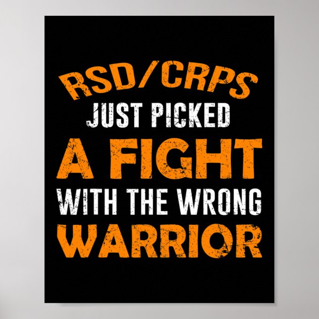 RSDCRPS PICKADE BARA FEL ARRIOR POSTER (Framsidan)
