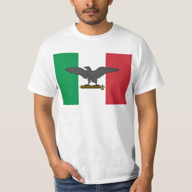 Rsi italienflagga tee (Framsida)