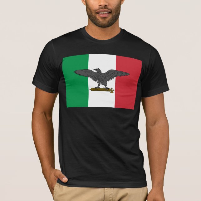 Rsi italienflagga tee (Framsida)