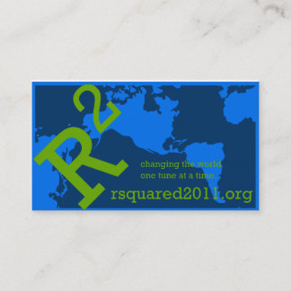 RSquared visitkort