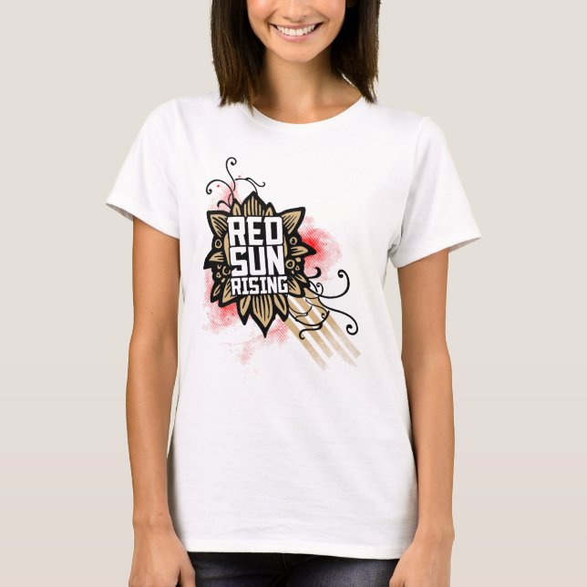 RSR-flickablomma T-shirt (Framsida)