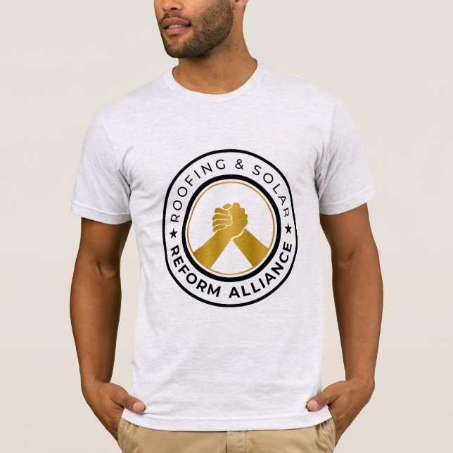 RSRA Light Grått T-shirt (Framsida)