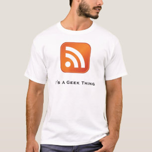 RSS är det en grundläggande T-tröja för Geeksa T-shirt