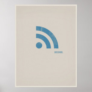 RSS-minimalistisk poster