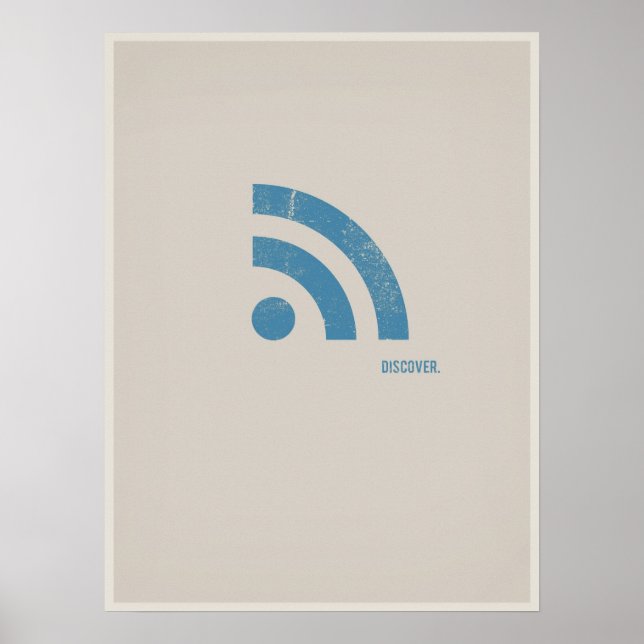 RSS-minimalistisk poster (Framsidan)