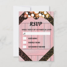 Rstic Rosa Wood Lila Glitter Bright Bulb Light 