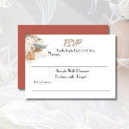 RSVP bohemisk terrakotta  OSA Kort