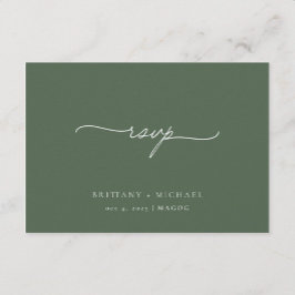 RSVP Card | English OSA Kort