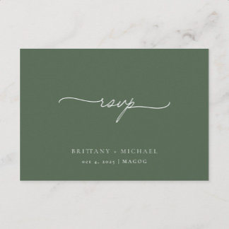 RSVP Card | English OSA Kort