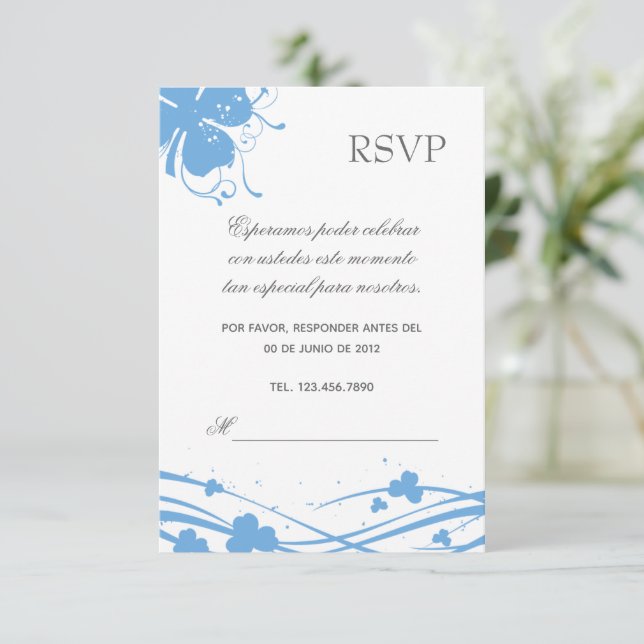 RSVP Floral-02 - Invitación Boda OSA Kort (Stående Fram)
