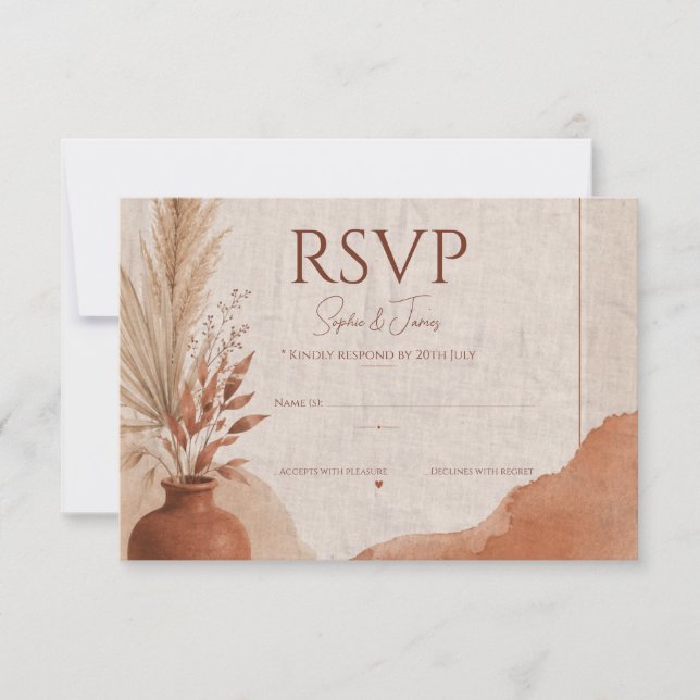 RSVP-kort OSA Kort (Framsida)