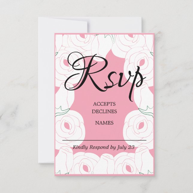 RSVP-kort OSA Kort (Framsida)