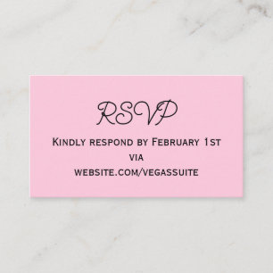 RSVP-kort Tilläggskort