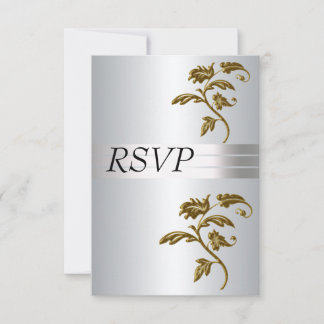 RSVP Silver Inbjudningar