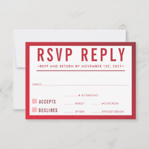 RSVP SVAR SVAR modern röd burgunder gradient