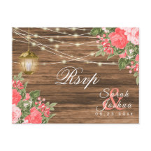 RSVP - Trä, Lyktor och Korallblomma