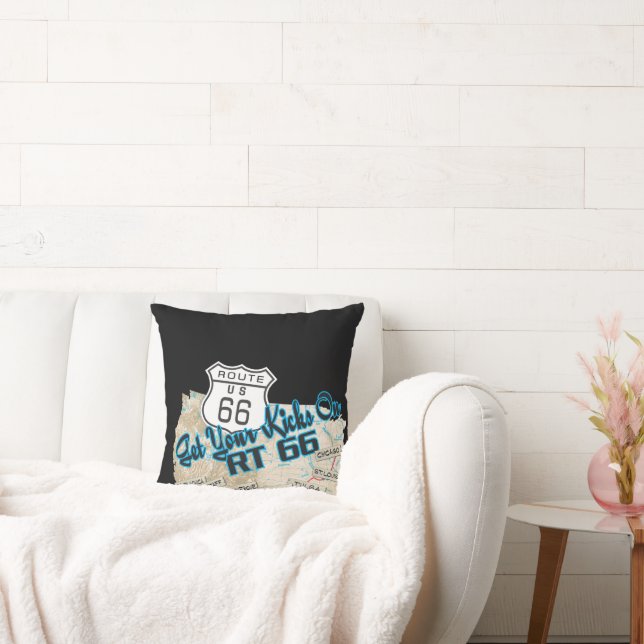 rt 66 get your kicks pillow 26 kudde (Soffa)