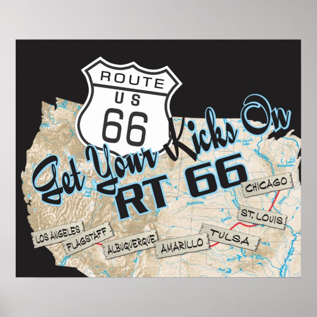 RT 66-Poster Poster (Framsidan)
