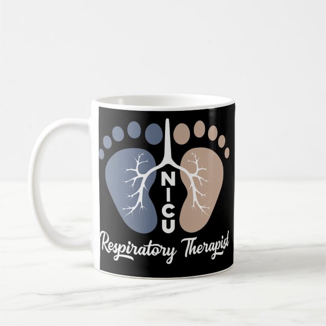 RT-autentiseringsuppgifter för NICU Respiratory Th Kaffemugg (Vänster)