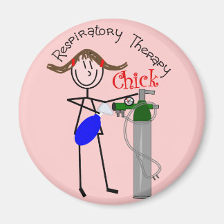 RT Chick O2 Tank och Ambu Bag Stick figurer Magnet