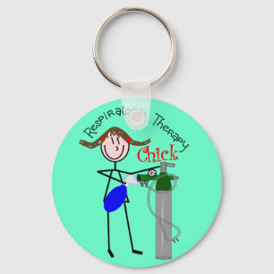 RT Chick O2 Tank och Ambu Bag Stick figurer Nyckelring