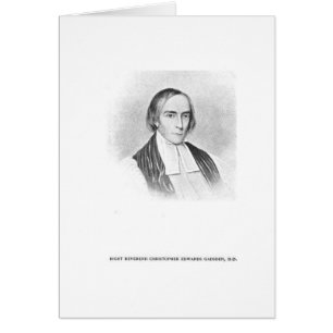 Rt. Rev. Christopher Edwards Gadsden Hälsningskort