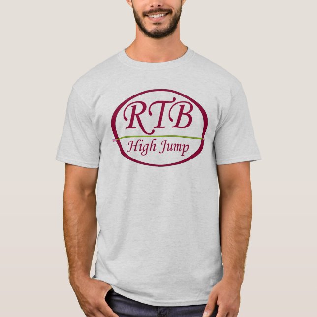 RTB-höjdhoppskjorta T-shirt (Framsida)
