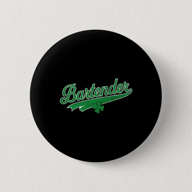 Rtending Rtender Öl Shamrock Irländska St. Patrick Knapp (Framsida)