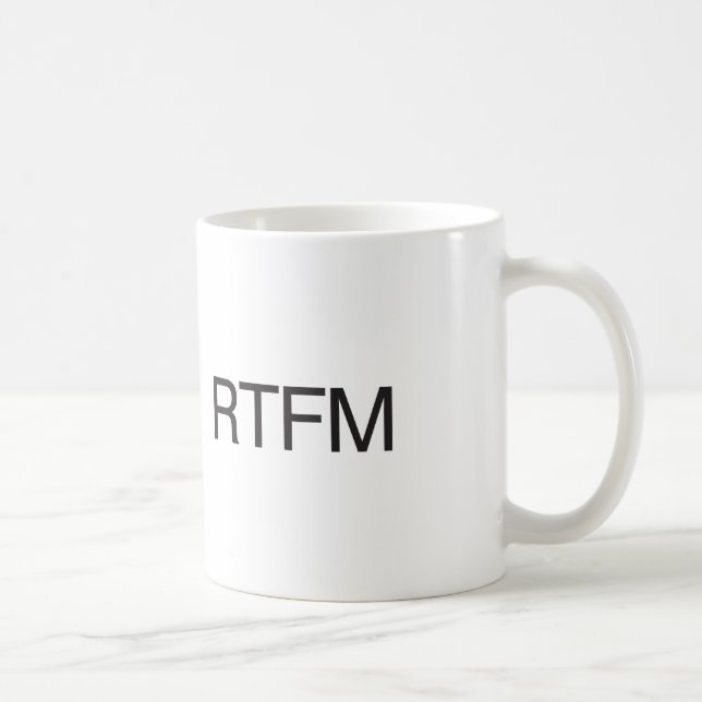 RTFM KAFFEMUGG (Höger)