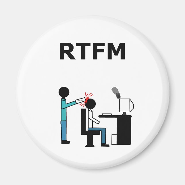 RTFM MAGNET (Framsidan)