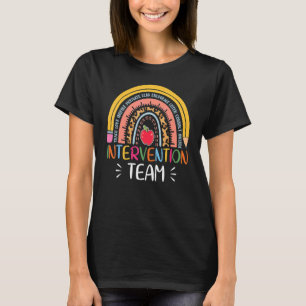 Rti Team Response Intervention Teacher School Team T Shirt
