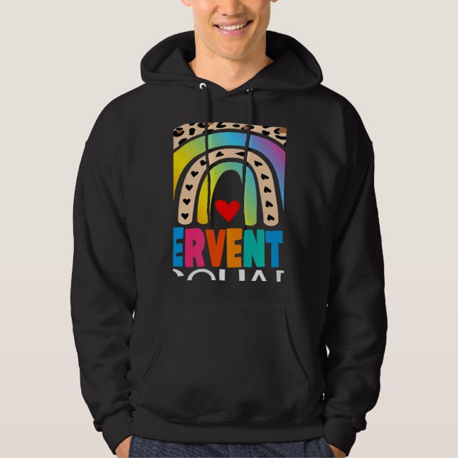 RTI Team Response Teacher Back to School Intervent Hoodie (Framsida)